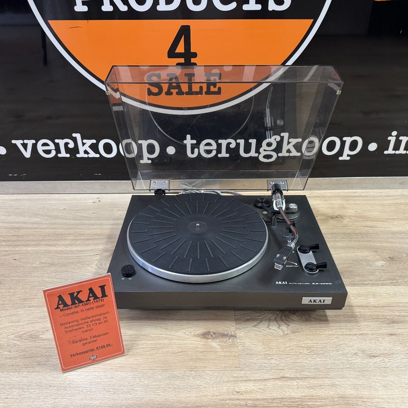 Akai AP-100C 33-45 Toeren Platenspeler | Nette staat