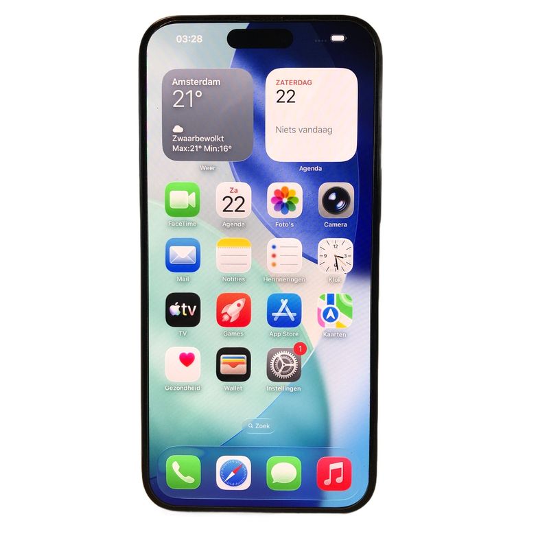 Apple iPhone 15 Pro Max 256GB Grijs | 87% | Zeer nette staat