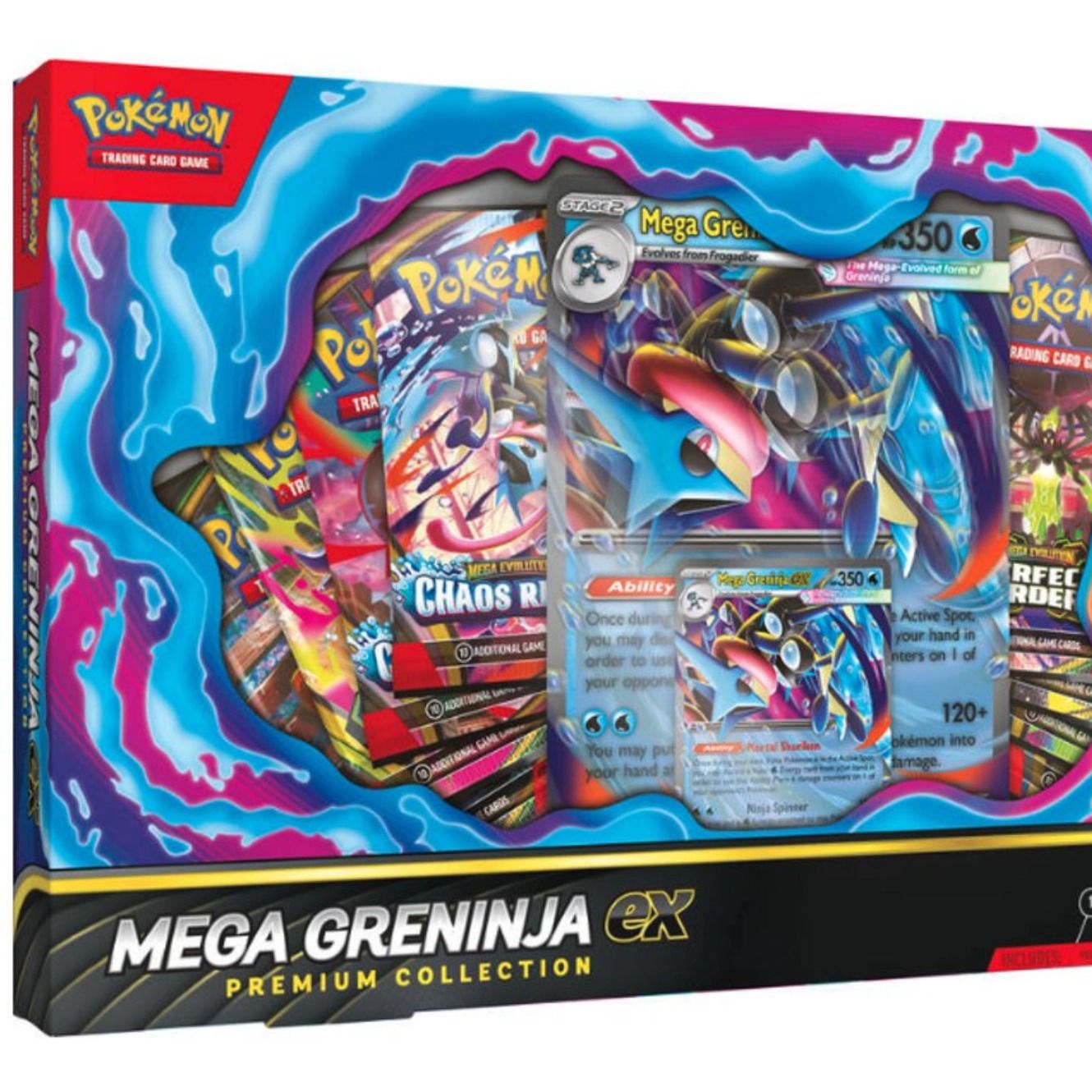 Pokémon: Mega Greninja ex - Premium Collection