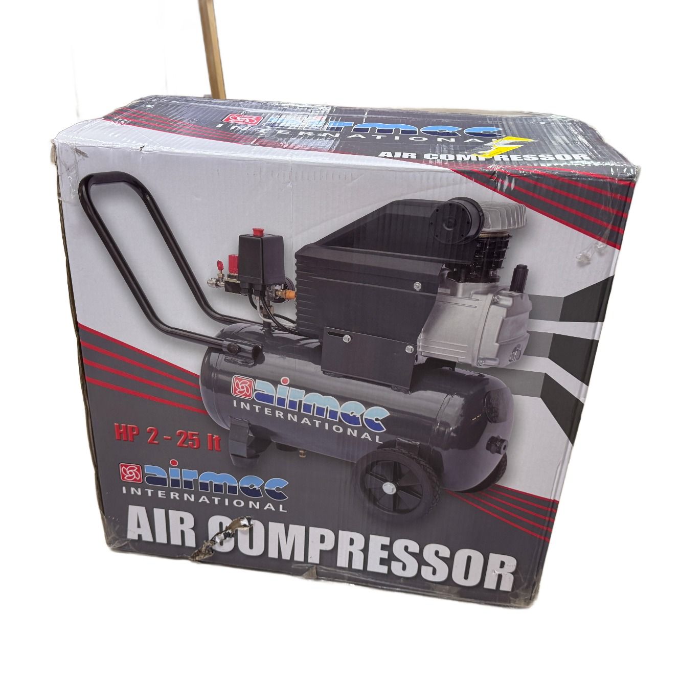 Airmec HP- 2-25 it Air Compressor | NIEUW in Doos!