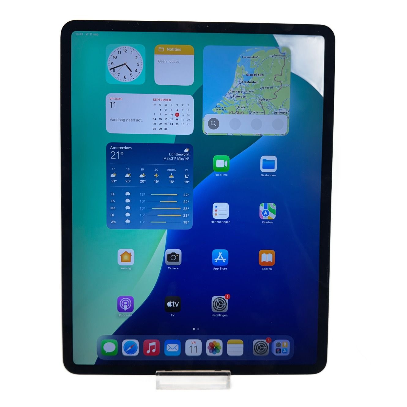 Apple iPad Pro 12.9 Inch 4e Gen 512GB Zilver Wifi + Cellular