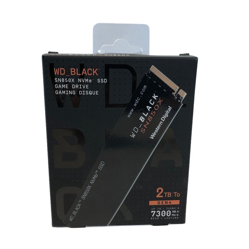 WD Black SN850X (zonder heatsink) 2TB | NIEUW in doos