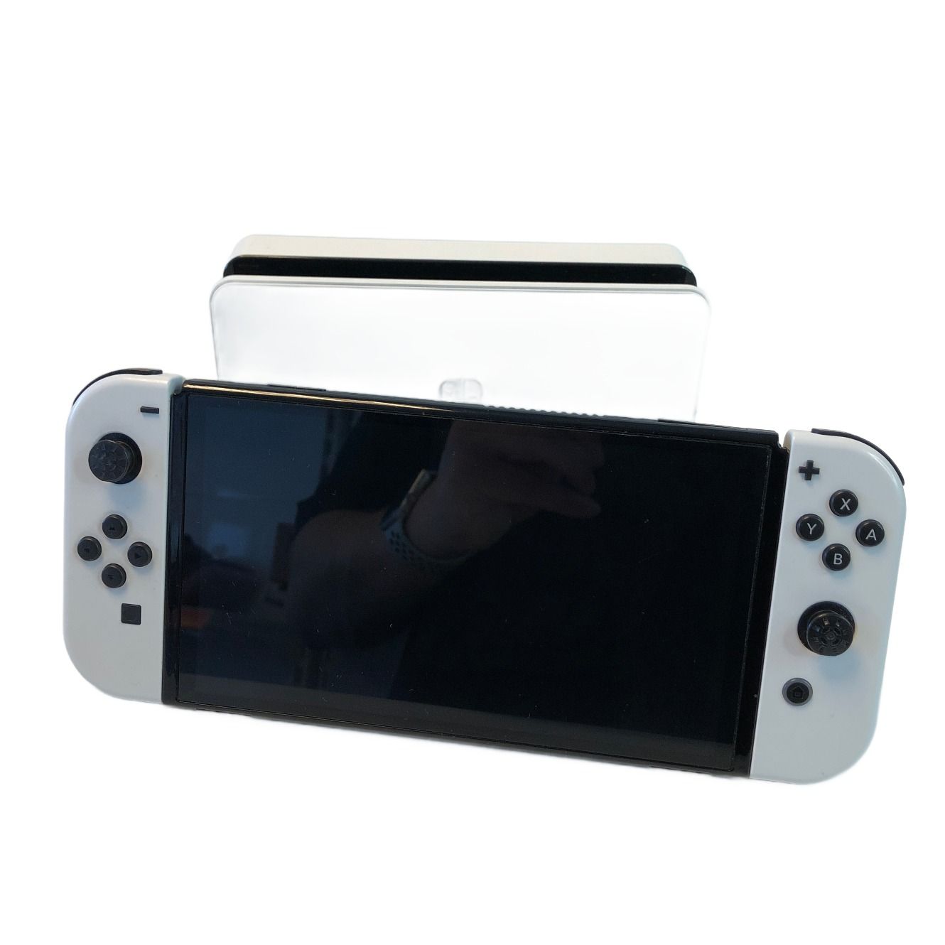 Nintendo Switch OLED Wit 64GB + Controllers | Gebruikt