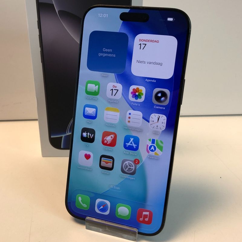 Apple iPhone 16 Pro Max 256GB Black | 89% | Gebruikte staat