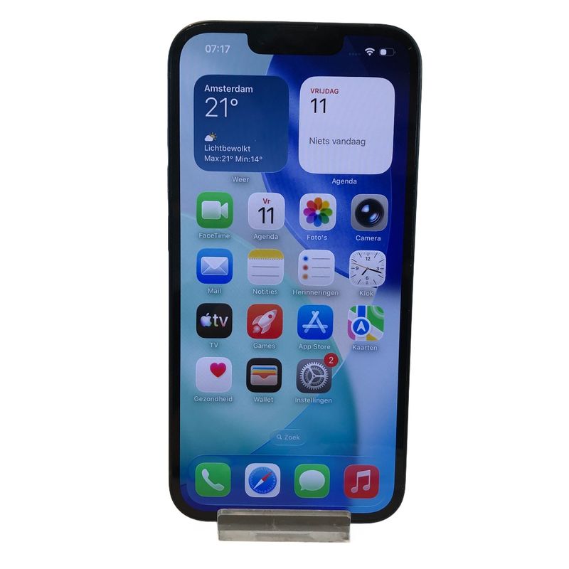 Apple iPhone 14 128GB zwart | 87% | Zeer nette staat