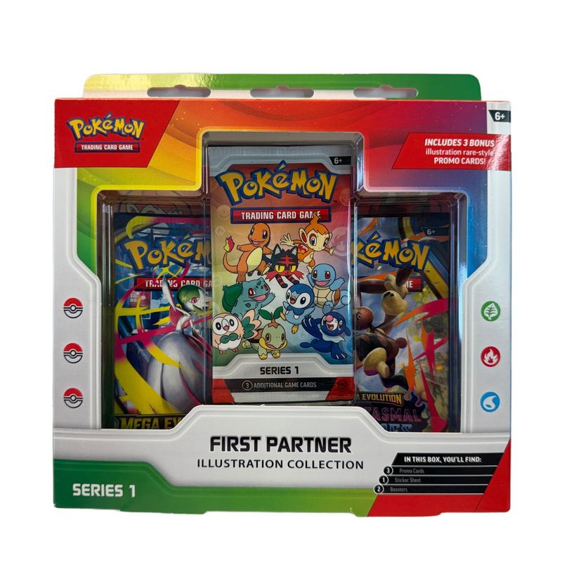 Pokemon First Partner Illustration Collection Series 1 | NEW