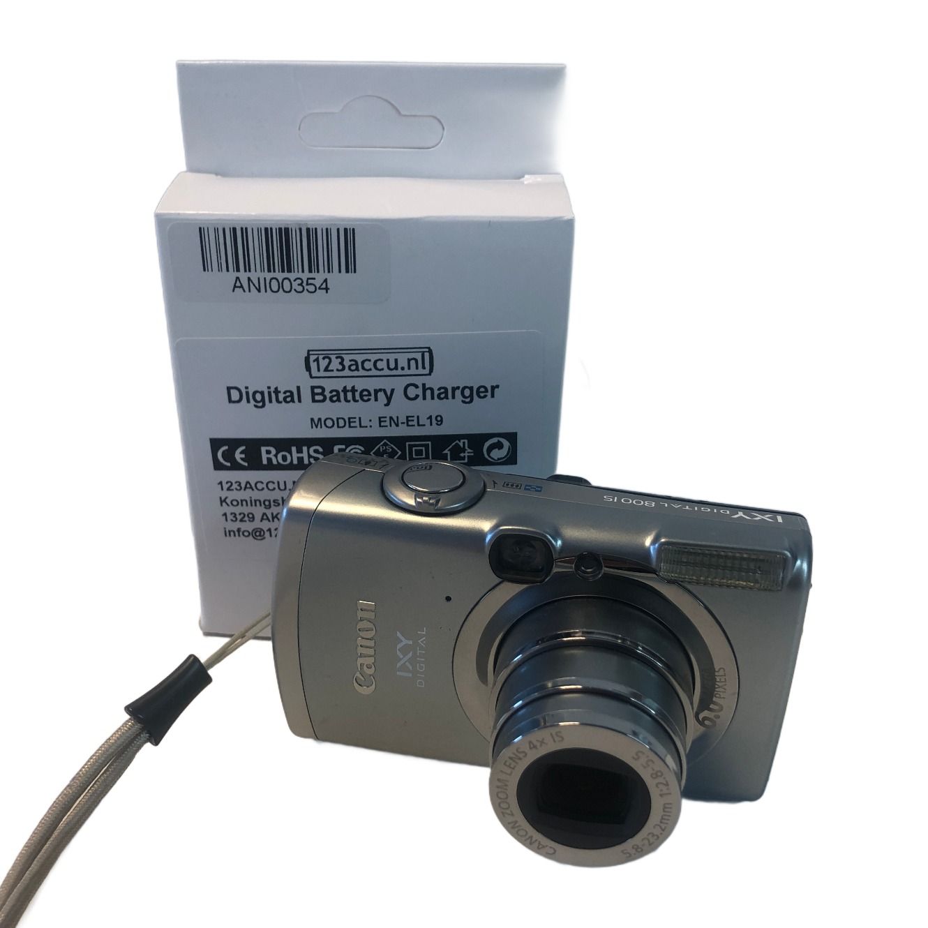 Canon IXY Digital 800 IS Camera + Oplader | Nette Staat