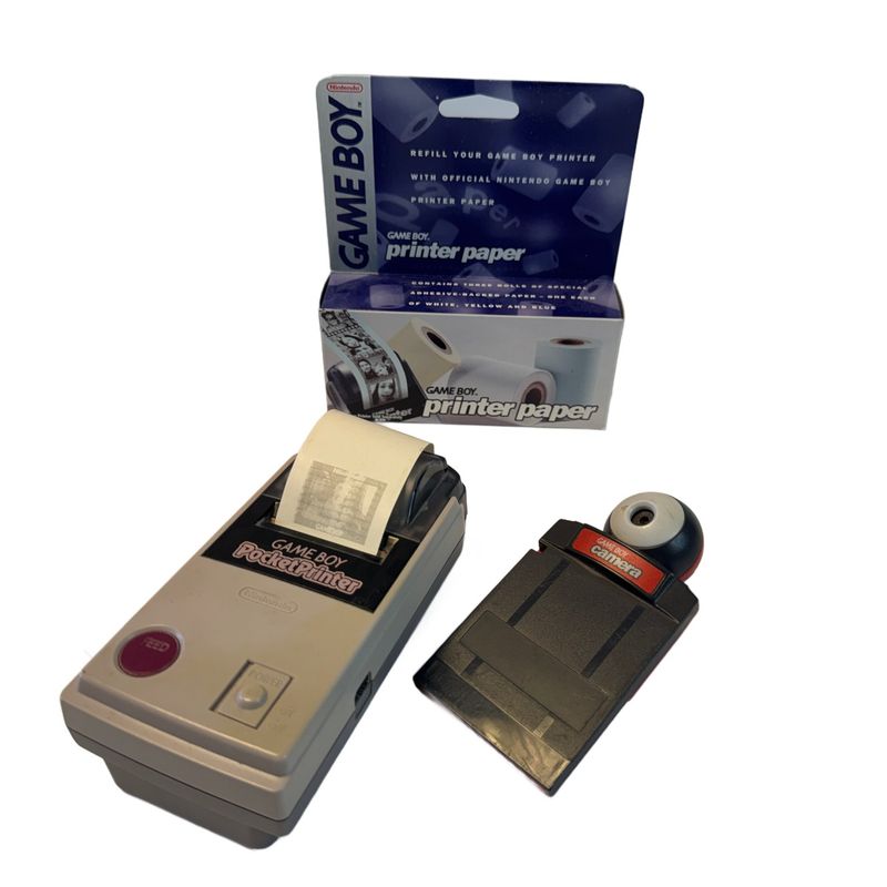 Nintendo Gameboy Pocket Printer + 7 Vullingen | Gebruikt