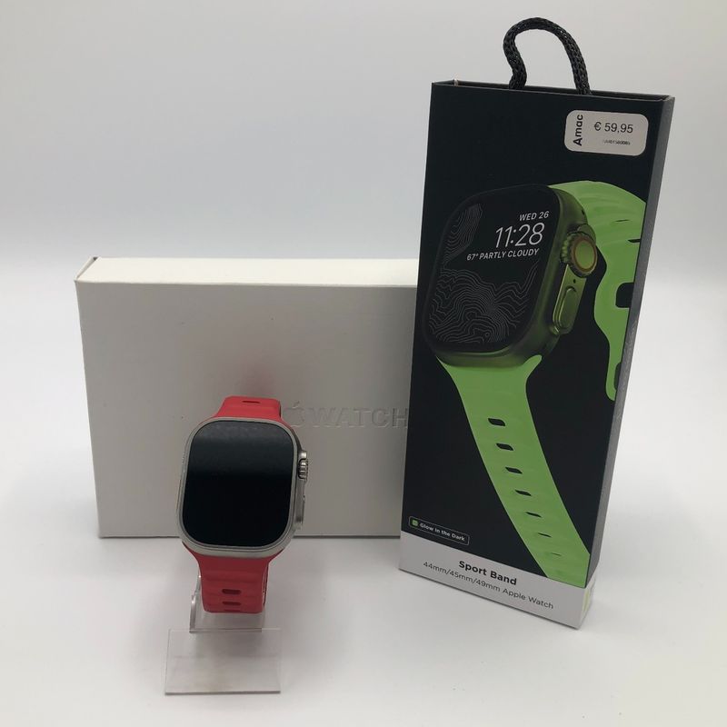 Apple Watch Ultra 2 49mm | 99% | + 2 Noman Bandjes | Netjes