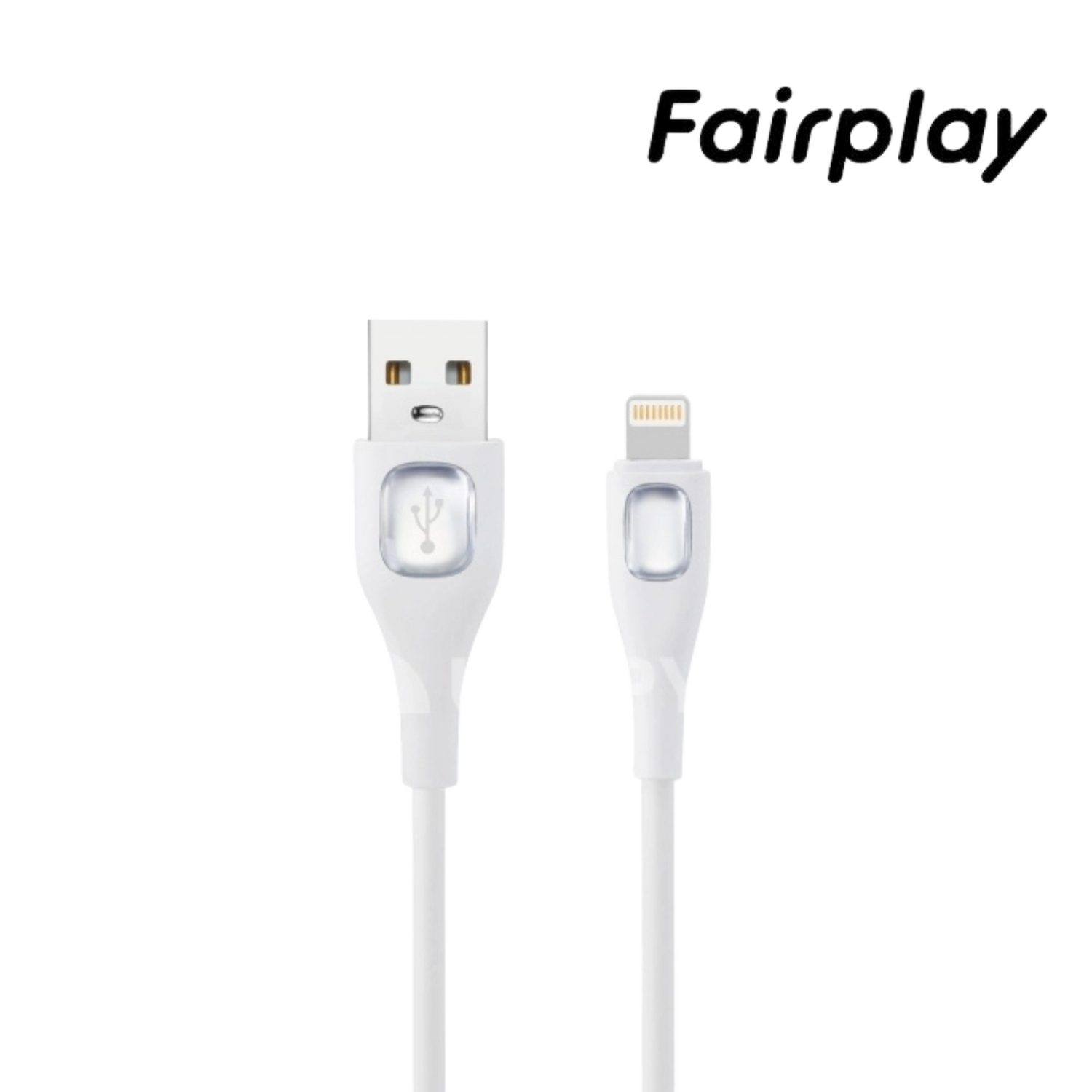 FAIRPLAY TORILIS Câble Lightning 1m (Blanc)