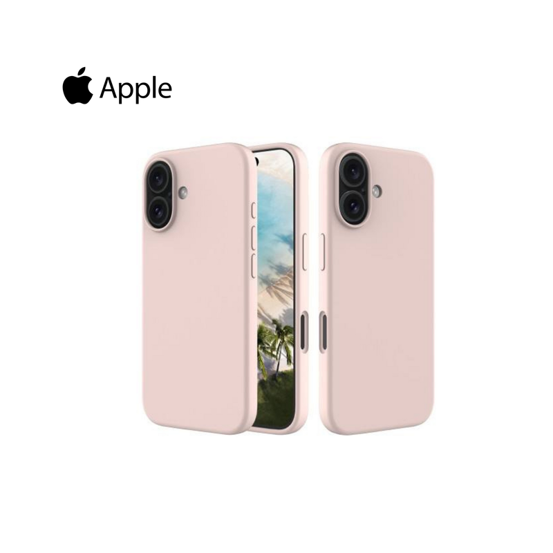 Coque Rose   - iPhone  - luxueux en silicone - iPhone 11, 12, 13, 14, 15, 16