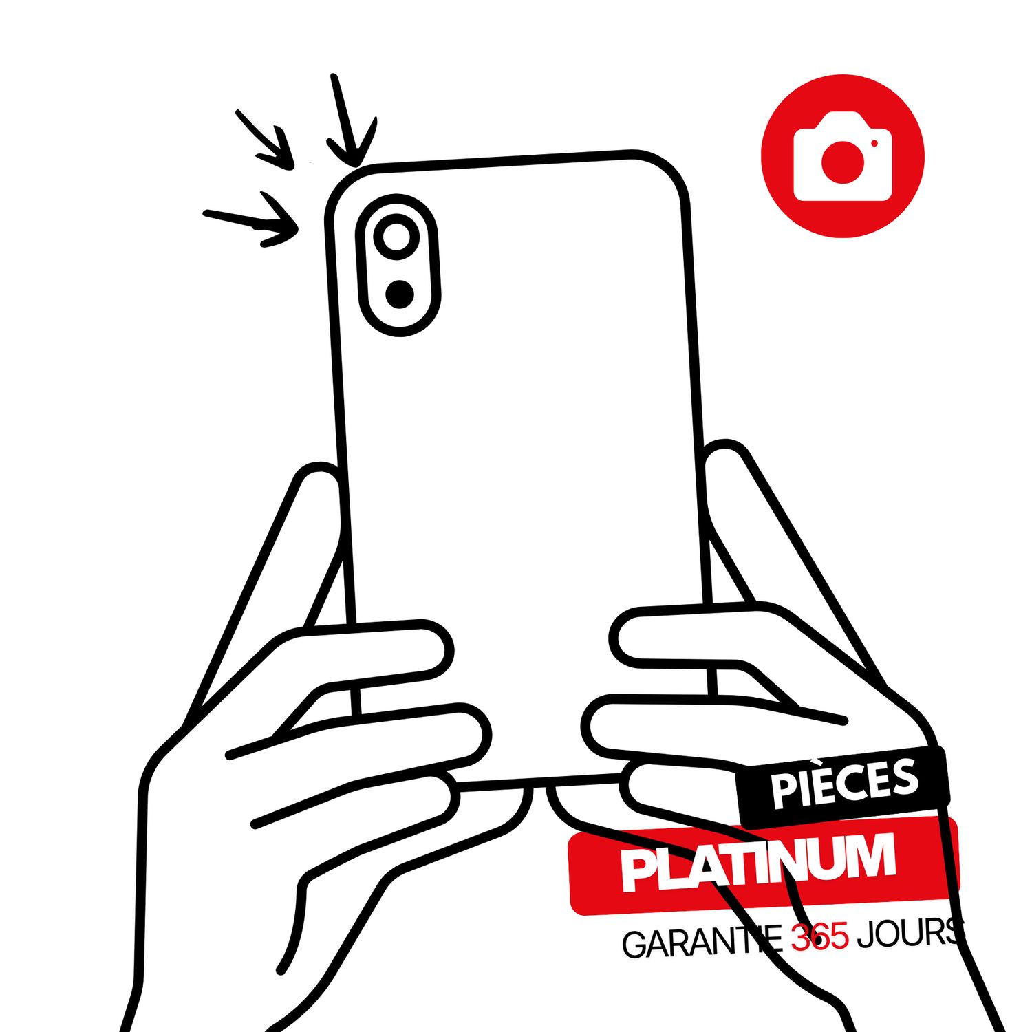 Appareil photo externe iPhone 11 Pro