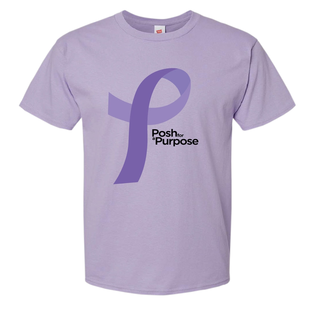 Posh for a Purpose Screen Print T-Shirt (Unisex)