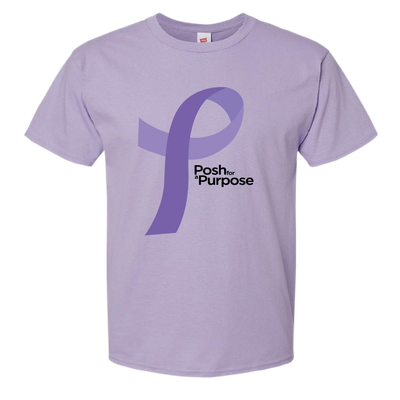 Posh for a Purpose Screen Print T-Shirt (Unisex)