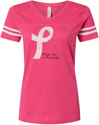 Posh for a Purpose "BLING" T-Shirt (Bedazzled)