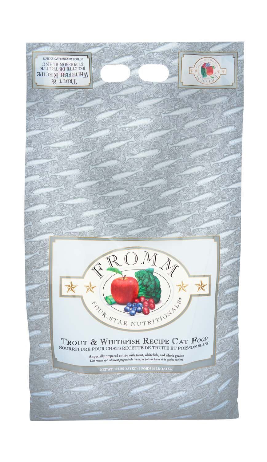 Fromm Trout &amp; Whitefish Recipe Cat Food 10lb