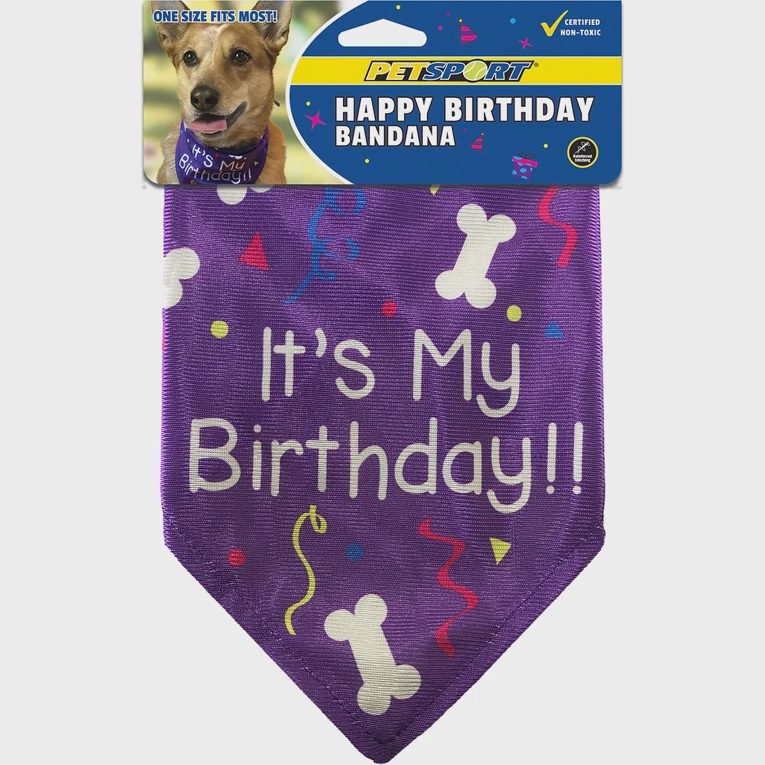 Petsport Happy Birthday Bandana