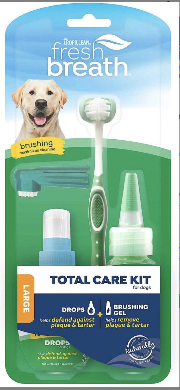 Tropiclean Fresh Breath Total Care Kit Large