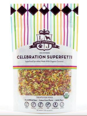 Lord Jameson Celebration Superfetti Dog Treat Topper 3oz