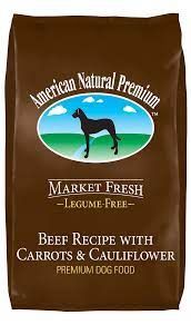 American Natural Premium Beef with Carrots &amp; Cauliflower Dog Food 4lb