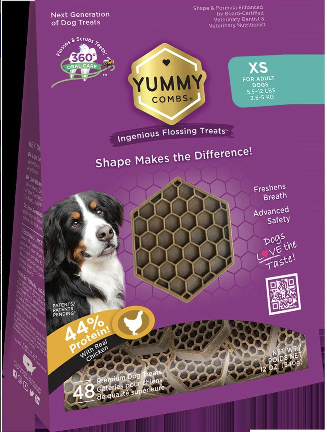 Yummy Comb Extra Small Dental Treats 12oz