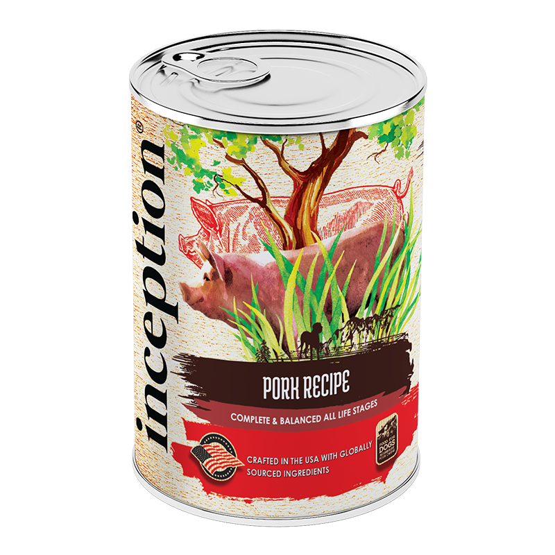 Inception Pork Recipe Canned Dog Food 13oz