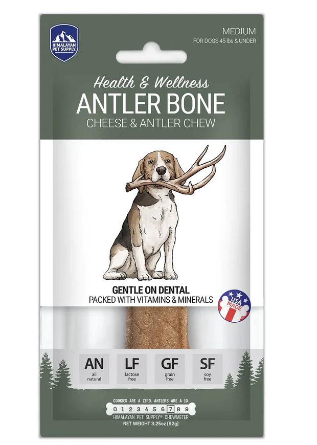 Himalayan Medium Cheese &amp; Antler Powder Bone