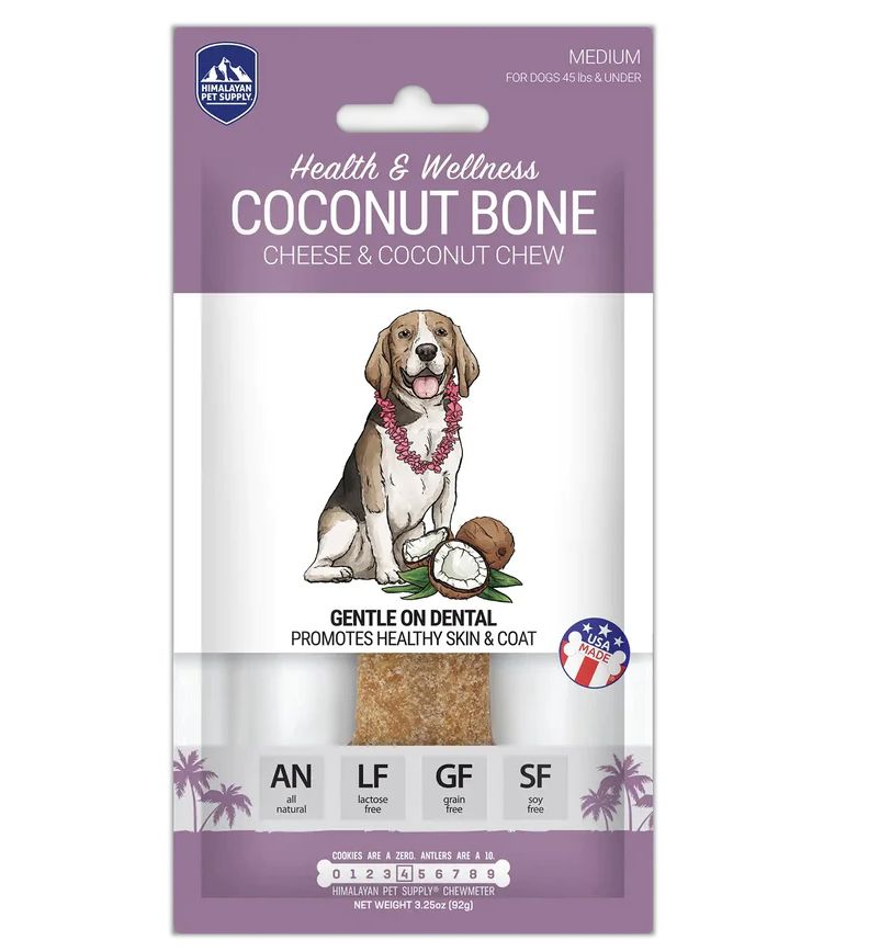 Himalayn Medium Coconut &amp; Cheese Dog Chew Bone