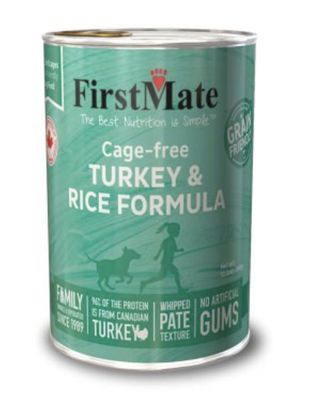 FirstMate Turkey &amp; Rice  Formula Canned Dog Food 12.2 oz