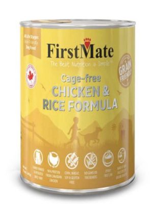 FirstMate Chicken &amp; Rice Formula Canned Dog Food 12.2 oz