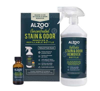 Alzoo Stain &amp; Odor Remover Reusable Bottle Bundle