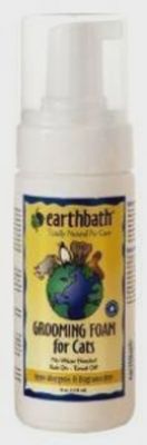 Earthbath Hypo-Allergenic Waterless Grooming Foam for Cats 4oz