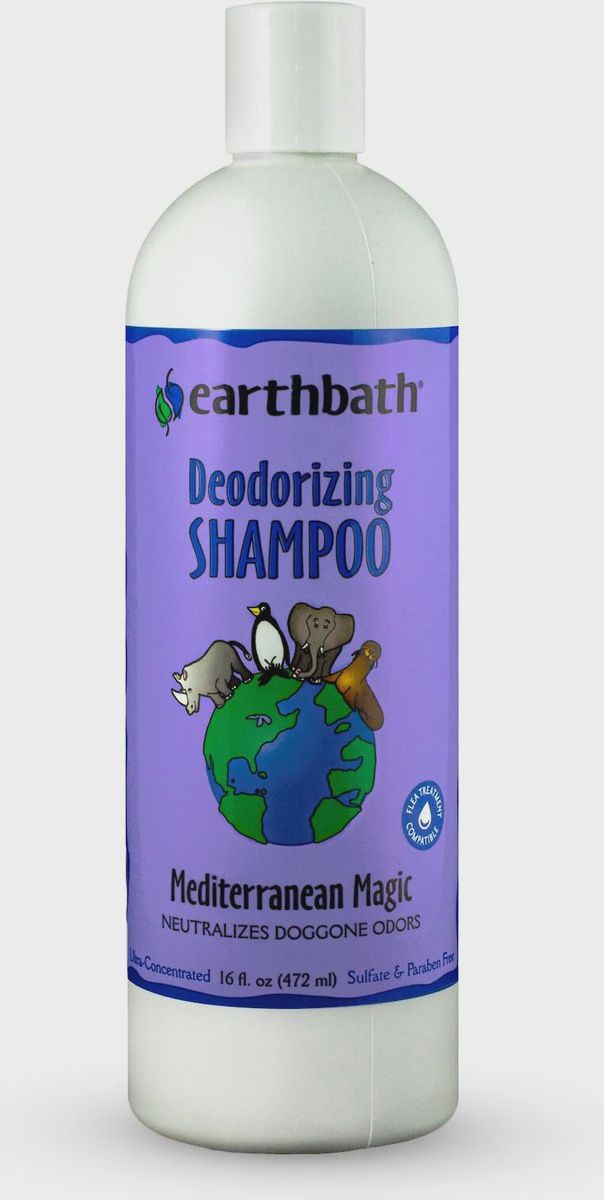 Earthbath Deodorizing Mediterranean Magic Shampoo 16oz