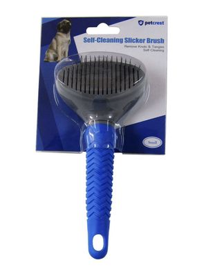 Petcrest Self Cleaning Slicker Brush= Small
