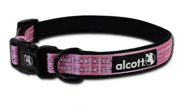 Alcott Adventure Dog Collar Pink - Small