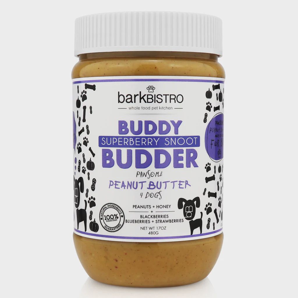 Bark Bistro Buddy Budder - Superberry Snoot 17oz