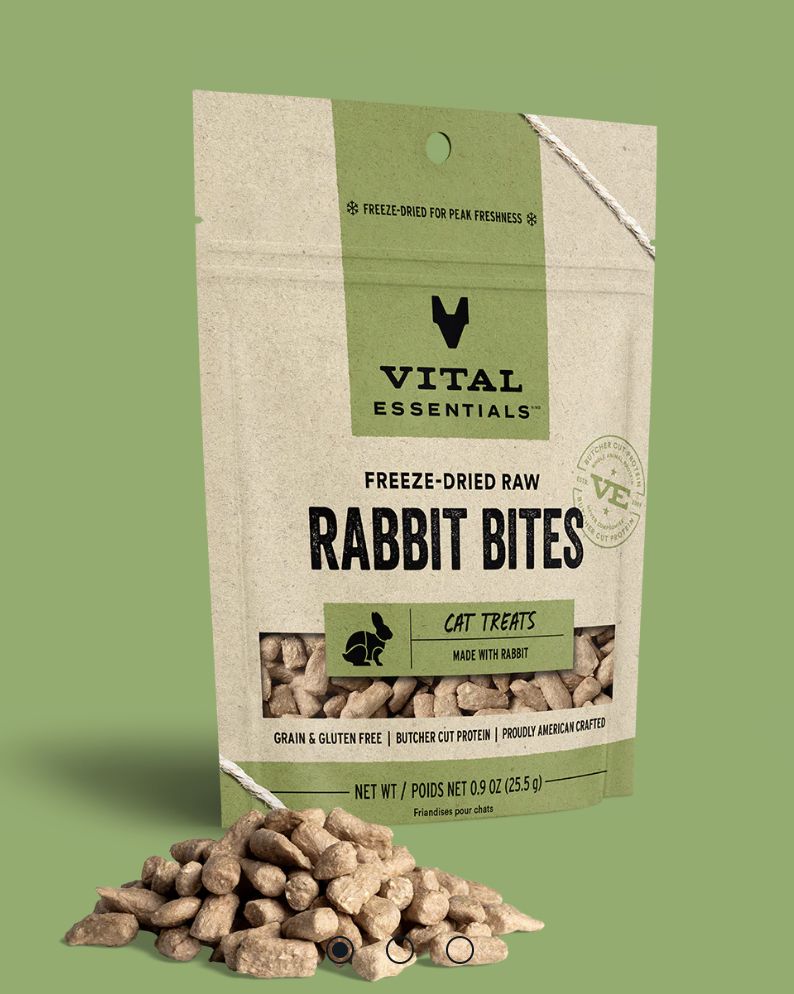 Vital Essentials Rabbit Bites Cat