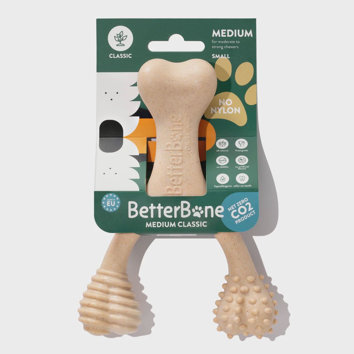 BetterBone Small Classic Flavor Chew Toy - Medium Density