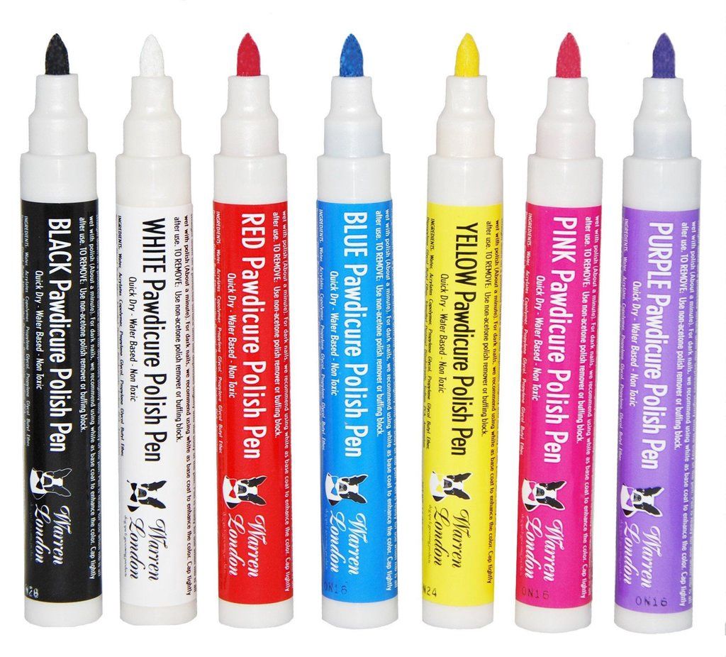 Warren London Pawdicure Polish Pens, Colour: Purple