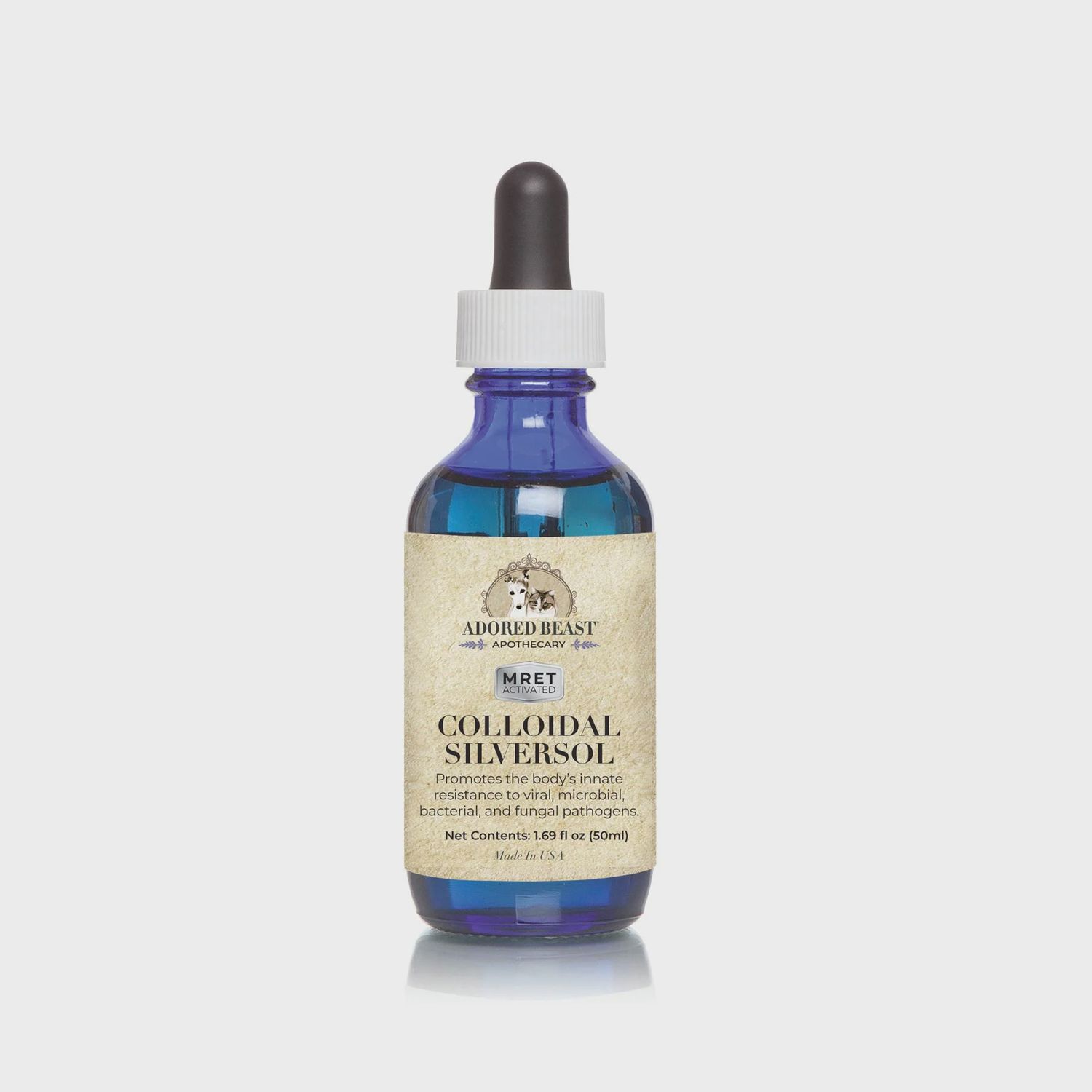 Adored Beast MRET Activated Colloidal SilverSol 50ml