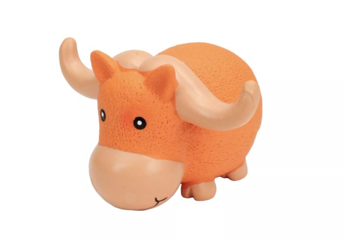 Coastal Rascals Grunt Dog Toy- Big Horned Bull
