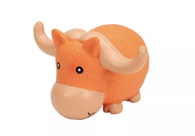 Coastal Rascals Grunt Dog Toy- Big Horned Bull