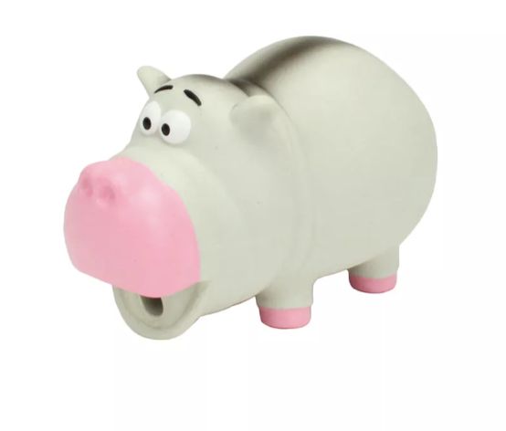 Coastal Rascals Grunt Dog Toy- Hippo