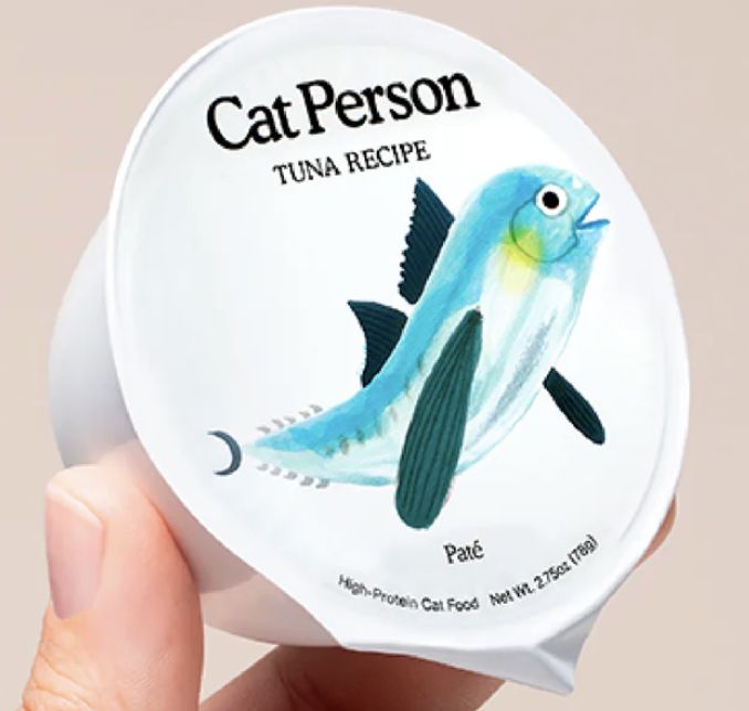 Cat Person Tuna Pate Recipe Canned Cat Food 2.75oz