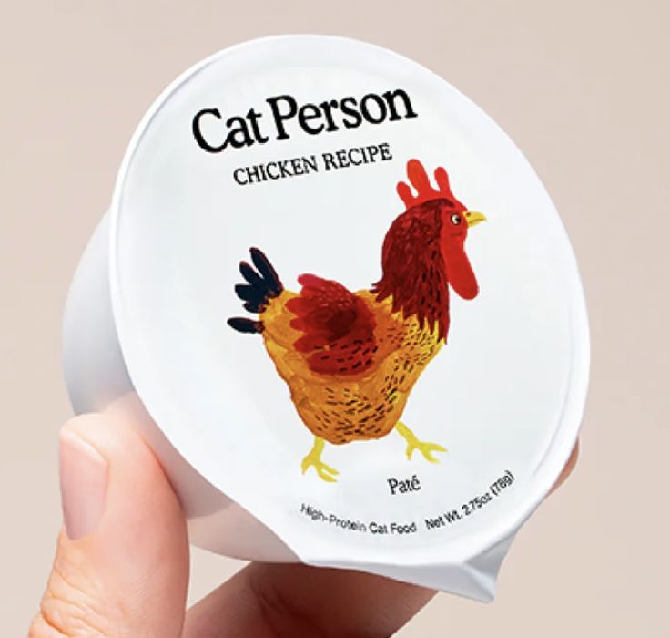 Cat Person Chicken Pate Recipe Canned Cat Food 2.75oz