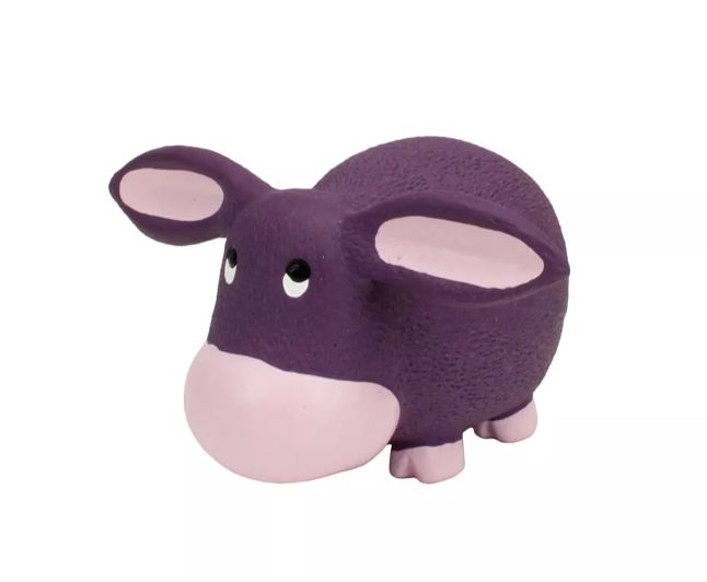 Coastal Rascals Grunt Dog Toy - Purple Donkey