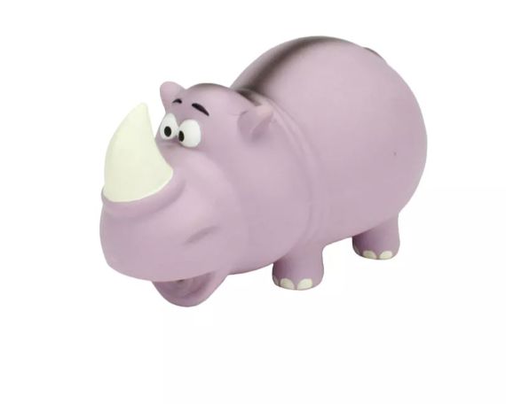 Coastal Rascals Grunt Dog Toy- Rhino