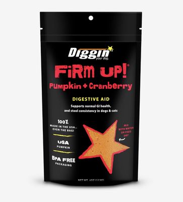 Diggin Firm Up Pumpkin Powder with Cranberry 4oz
