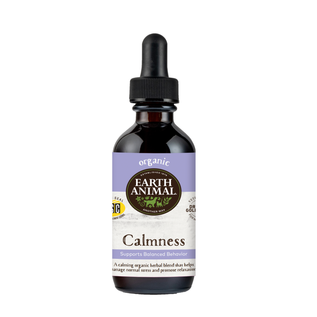 Earth Animal Calmness Organic Herbal Remedy for Pets 2oz