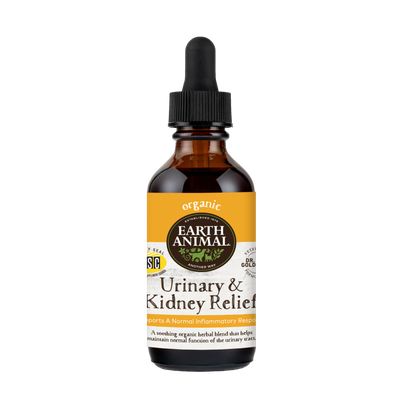 Earth Animal Urinary &amp; Kidney Relief Organic Herbal Remedy for Pets 2oz